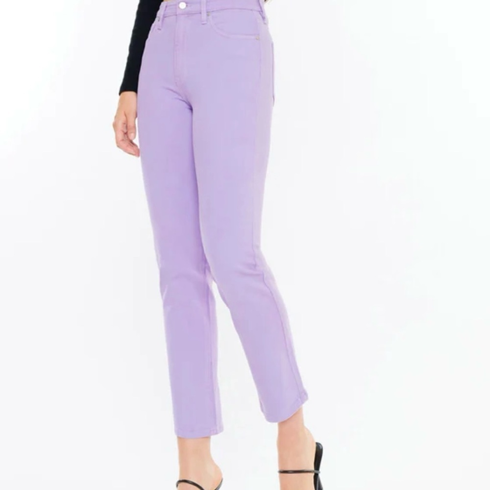 Kancan Womens Zandria Ultra High Rise 90's Straight Leg Jeans KC7446LV Size 10